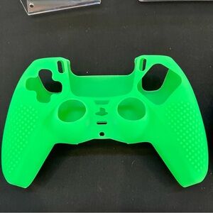 JenDore PS5 Video Game Controller Silicone Cover Shell, PlayStation,
